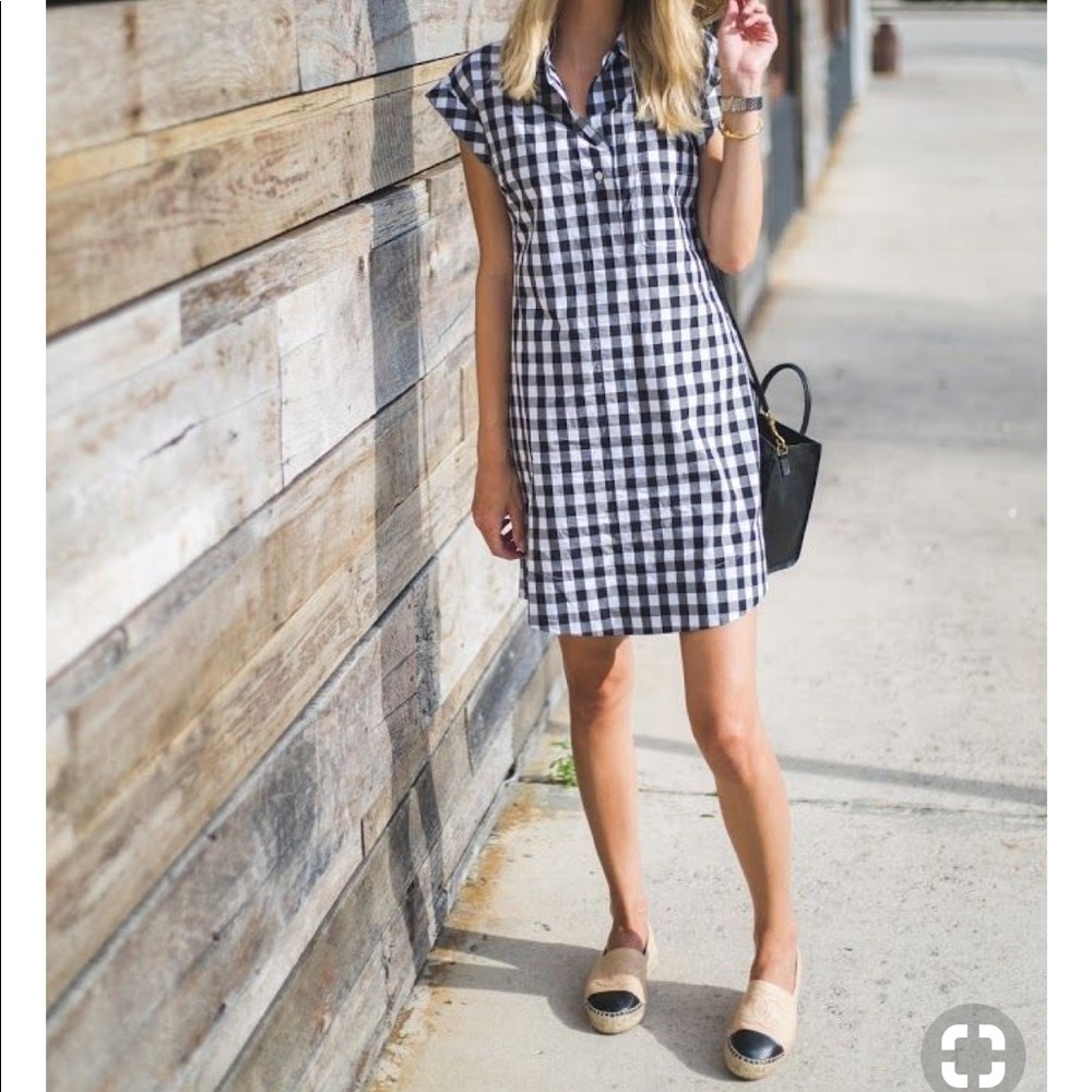 Nanette Lepore Off the Shoulder gingham midi dress - Picture 4 of 5